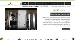 Desktop Screenshot of aksishinge.com